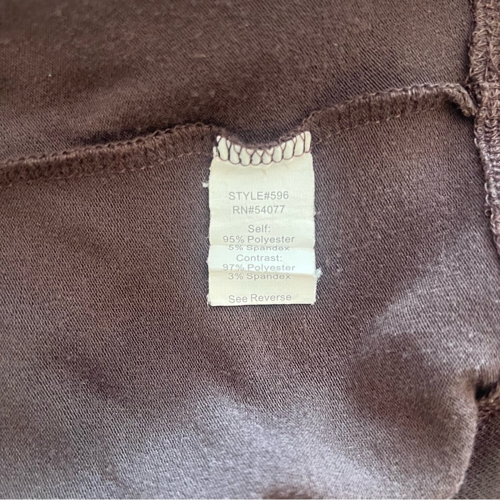 CAbi Chocolate Brown Cowl Neck Tunic Sweater Tunic Dress - Picture 7 of 7